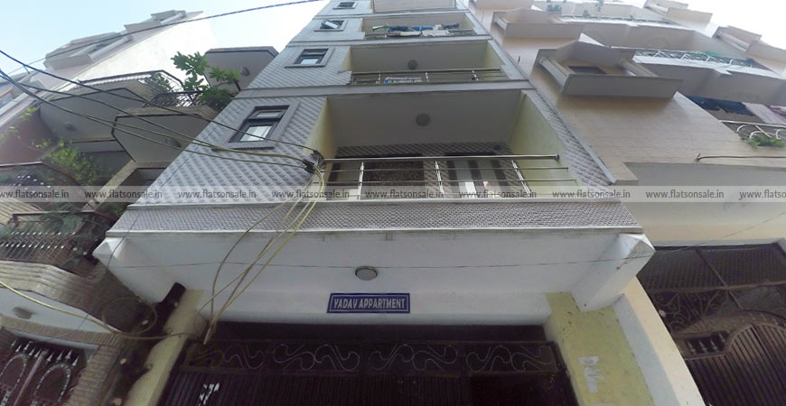 Outside view of raj nagar flat